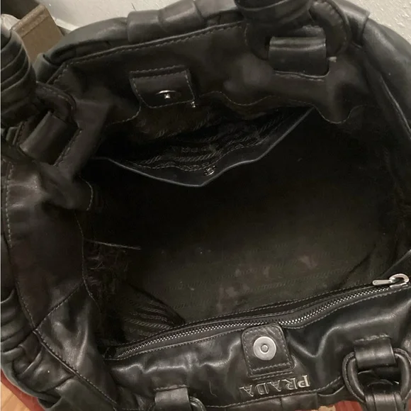 SALE!!!!!! Prada Nappa leather woven bag - Picture 6 of 10